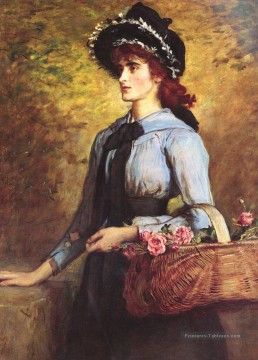  1892 Peintre - BritanniqueSweet Emma Morland Sn 1892 préraphaélite John Everett Millais